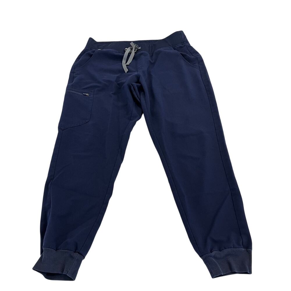 Figs Zamora Jogger High Rise Scrub Pant Navy Size Large